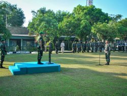 Pimpin Upacara Bendera Tujuh Belasan, Dandim Gresik Bacakan Amanat KASAD