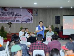 Hadiri Rakor Penanganan Darurat Bencana Bersama Media Massa, Pj Gubernur Adhy Sebut Strategi Pentahelix Terbukti Jitu Dalam Penanganan Bencana di Jatim