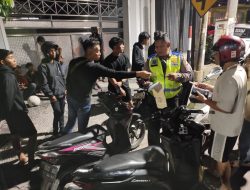 Terindikasi Balap Liar, Polisi Tilang dan Sita 67 Motor Knalpot Brong di Surabaya