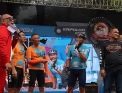 Perebutan Piala Kapolda Jatim di Ajang Race Tour de Panderman
