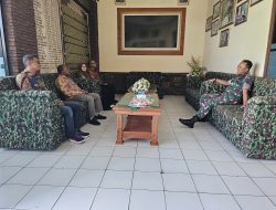 Perkuat Sinergi, PLN UP3 Mojokerto Kunjungi Kodim 0815 Mojokerto