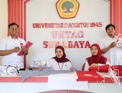 Sie Sekretariatan PKKMB Untag Surabaya 2024 Pastikan Kelancaran Pembagian Atribut Mahasiswa Baru