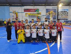 Libas Sultra dan Kalteng, Tim Futsal Siwo PWI Jatim Melaju Ke Perempat Final Porwanas 2024