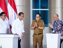 Presiden Jokowi Resmikan Rumah Sakit Kemenkes di Surabaya