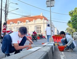Kadin Surabaya Bersama 500 Warga Lakukan Bersih-bersih Kawasan Kota Lama
