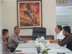 Perkuat Hubungan Kelembagaan, PT PLN UP3 Lakukan Audiensi Bersama Polres Mojokerto