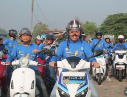 Pecahkan Rekor MURI, PLN UP3 Mojokerto laksanakan Konvoi Motor Listrik di Hari Listrik Nasional ke-79