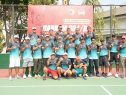 Open Tournament Tenis Danrem Cup 2024 Resmi Dibuka, Kepala Staf Korem 084/BJ: Sebagai Wadah Mempererat Tali Silaturahmi Antar Pecinta Tenis