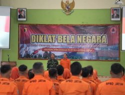 Gandeng Rindam V/Brawijaya, BPBD Jatim Gelar Diklat Bela Negara untuk Tingkatkan Jiwa Korsa Pegawai