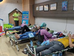 PLN UP3 Mojokerto Gelar Donor Darah sebagai Rangkaian Bulan K3 Nasional