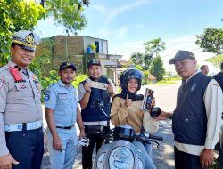 Tingkatkan Kepatuhan, Jasa Raharja Magetan Ikuti Kegiatan Operasi Peningkatan Kepatuhan Administrasi Ranmor dan Tertib Berlalu Lintas