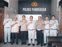 Kegiatan Safari Ramadhan & Koordinasi Kepala Kanwil Utama Jasa Raharja Jawa Timur Bersama Kapolres Pamekasan