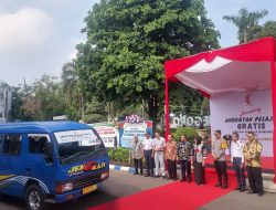 Jasa Raharja Cabang Bojonegoro Hadiri Launching Mobil Angkutan Pelajar Gratis