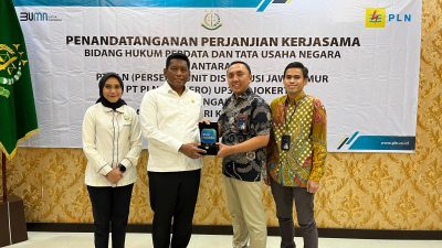 Ciptakan Layanan Publik yang Transparan dan Taat Hukum, PLN Jalin Kerjasama dengan Kejaksaan Negeri Kota Mojokerto