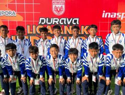 Cetak Prestasi Gemilang, Grefoo U-12 Juara Liga Anak Nasional Durava Season 2