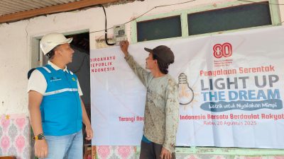 PLN UP3 Mojokerto Terus Hadirkan Terang untuk Negeri Lewat Program Sosial Light Up The Dream
