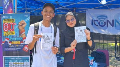 ICONNET Dukung Mahasiswa Baru ITS dengan Konektivitas Andal dalam Acara GERIGI & UKM EXPO 2025
