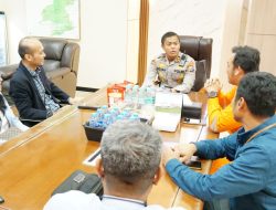 Perkuat Sinergi Pengamanan Aset, PLN UP3 Surabaya Barat Silaturahmi dengan Polres Gresik