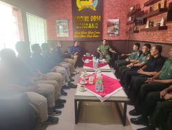 Perkuat Sinergi untuk Mendukung Program Nasional dan Pelayanan Publik, PLN UP3 Mojokerto Jalin Silaturahmi dengan Kodim 0814/Jombang