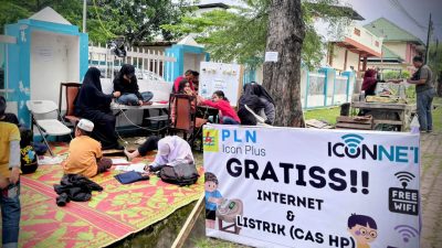 PLN Icon Plus Sediakan Internet dan Listrik Gratis, Dukung Pemulihan Bencana Aceh