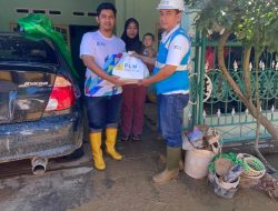 PLN Icon Plus Peduli Bencana, Gerak Cepat Distribusikan Bantuan Sembako Warga Nanggalo