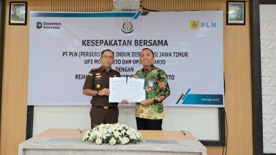Perkuat Kepastian Hukum dengan Kejari Mojokerto, PLN UP3 Mojokerto dan PLN UP3 Sidoarjo Semangat Sambut Tahun Baru 2026