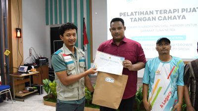 PLN untuk Rakyat : Gelar Pelatihan Terapi Tangan Cahaya Tingkatkan Profesionalisme Pijat Tunanetra, PLN Salurkan Bantuan Perlengkapan Pijat bersama Srikandi dan YBM