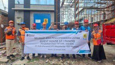 Dukung Iklim Pariwisata, PLN UP3 Mojokerto Lakukan Energize 555 kVA untuk Hotel Bintang 4 Pertama di Kabupaten Nganjuk