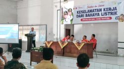 PLN Berkolaborasi dengan BPBD Kabupaten Mojokerto Tingkatkan Kesadaran Bahaya Arus Listrik bagi Pekerja Konstruksi di Hari Buruh
