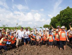 Gelar Penanaman Mangrove, PLN Icon Plus Kenalkan Pelestarian Pesisir kepada Generasi Muda