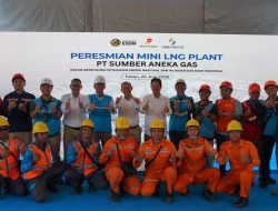 Capaian PLN UP2D Jawa Timur Sukses Jaga Keandalan Listrik Dukung Peresmian Mini LNG Plant PT Sumber Aneka Gas