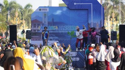 PLN UP3 Malang Gencarkan Kampanye Zero Emission di CFD Jalan Ijen Jelang HUT Ke-81 RI