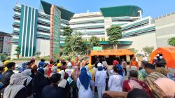 Kolaborasi Bareng BPBD dan Damkar Surabaya, Tim BPBD Jatim Support Gelar Simulasi Gempa Bumi dan Kebakaran di RSUD Dr Soetomo