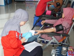 28 Insan PLN UP3 Madiun Ikuti Donor Darah di Peringatan Hari Kesaktian Pancasila